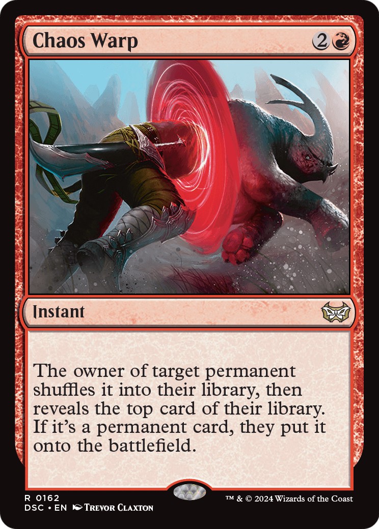 2024 Magic: The Gathering Duskmourn: House of Horror 2024 Magic: The Gathering Duskmourn: House of Horror #162 trading card