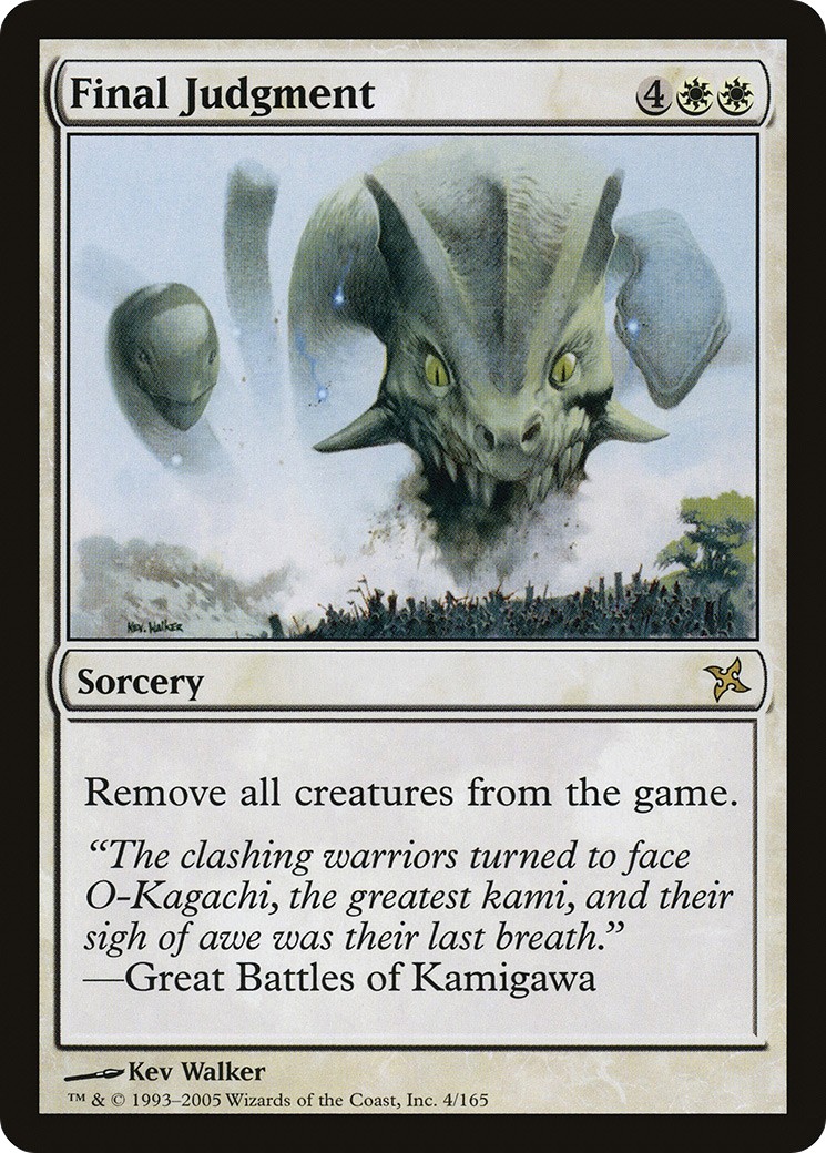 2005 Magic: The Gathering Betrayers of Kamigawa 2005 Magic: The Gathering Betrayers of Kamigawa #4 trading card