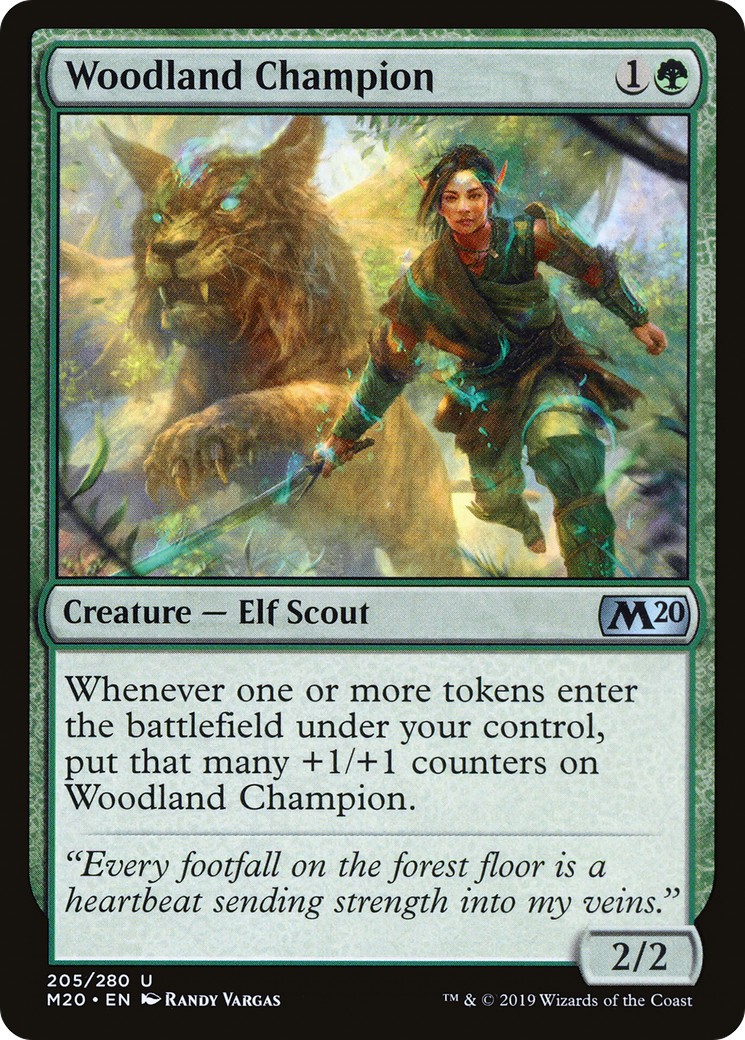 2019 Magic: The Gathering Core Set 2019 Magic: The Gathering Core Set #205 trading card