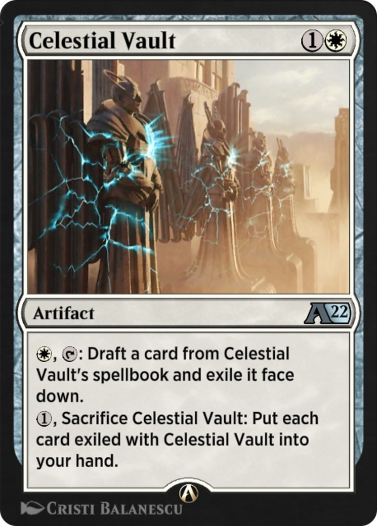 2022 Magic: The Gathering Alchemy: New Capenna Celestial Vault #1 trading card