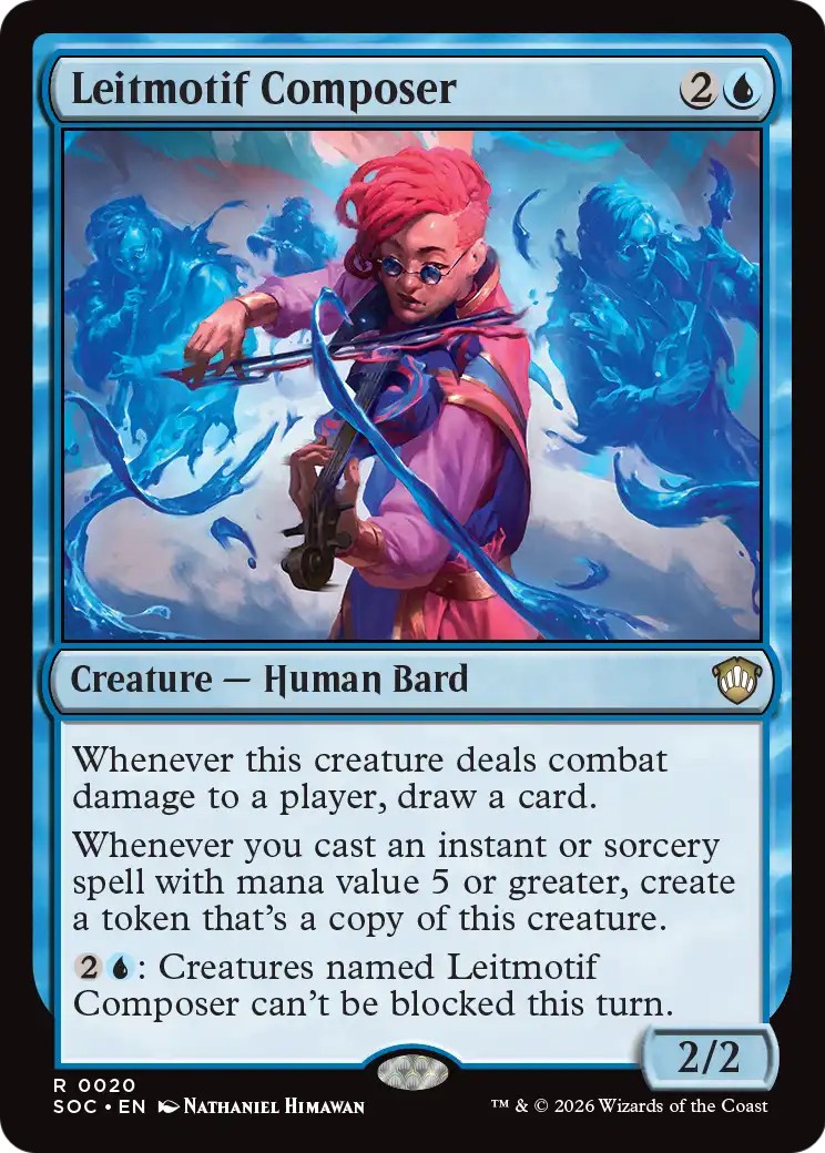 2026 Magic: The Gathering Secrets of Strixhaven 2026 Magic: The Gathering Secrets of Strixhaven #20 trading card