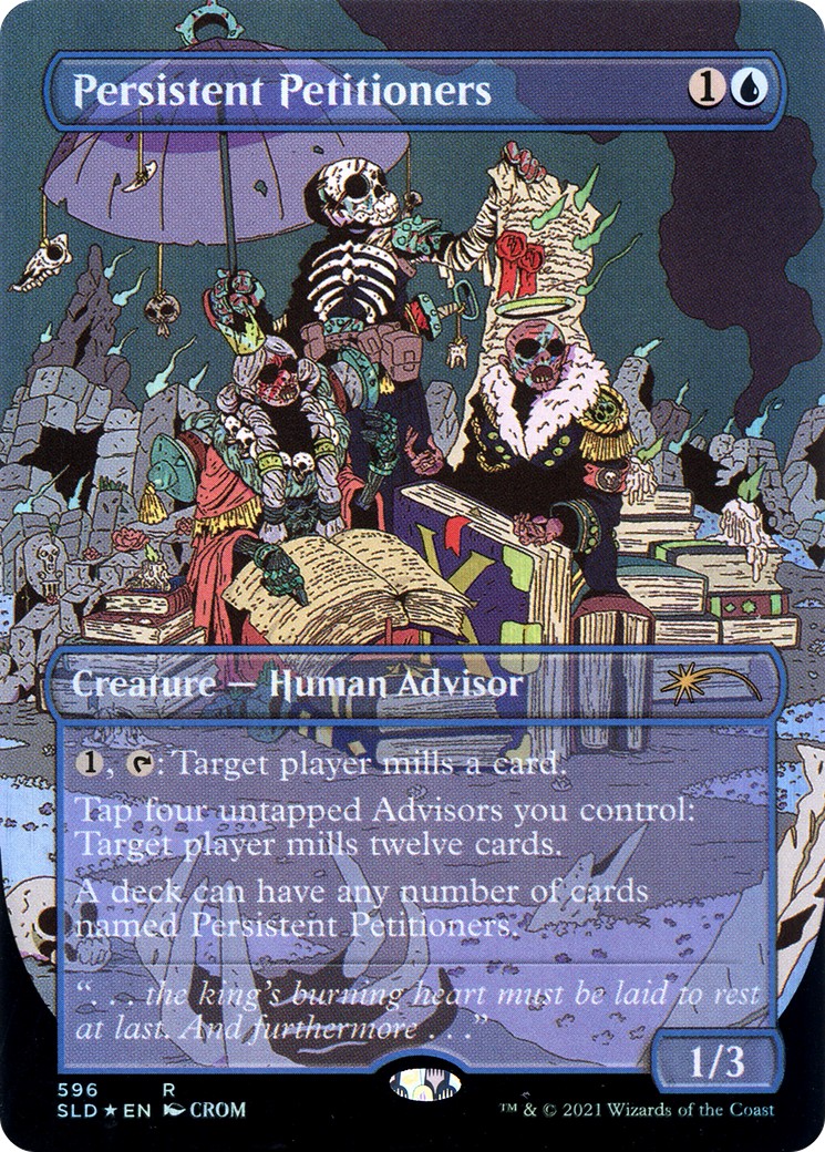 2022 Magic: The Gathering Secret Lair Drop 2022 Magic: The Gathering Secret Lair Drop #596 trading card