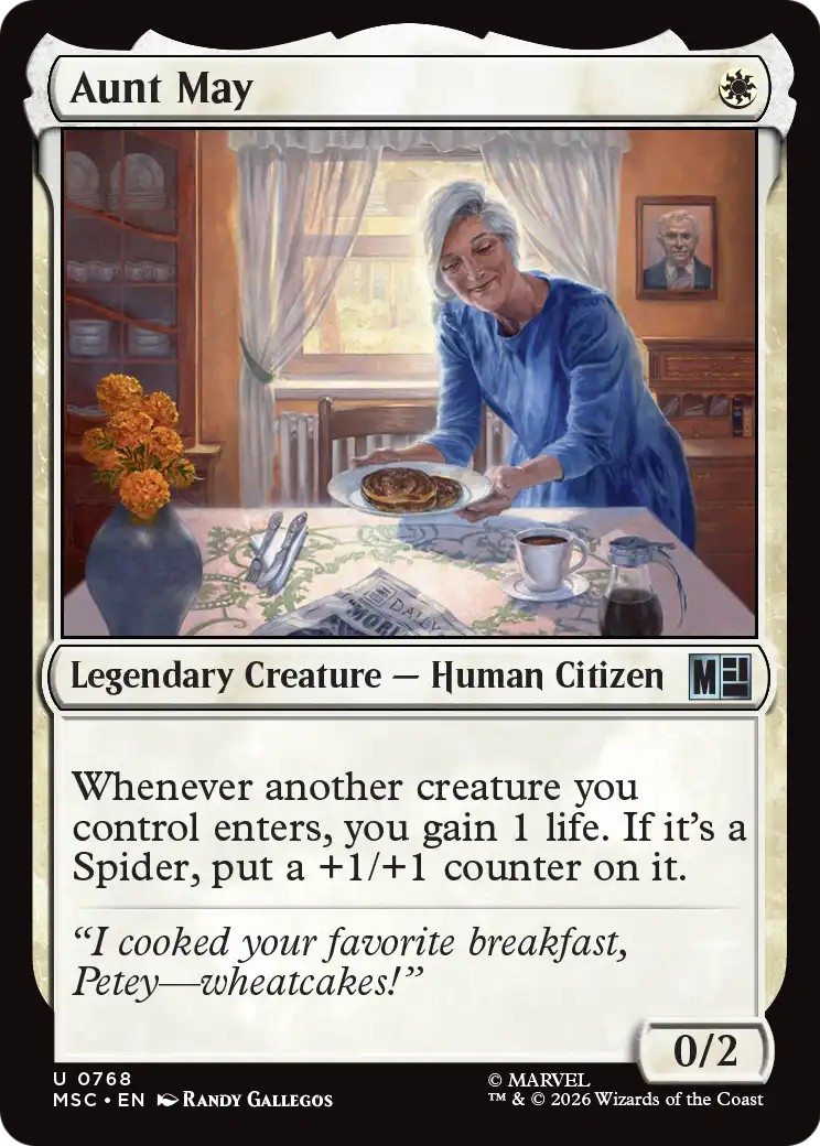 2026 Magic: The Gathering Marvel Super Heroes 2026 Magic: The Gathering Marvel Super Heroes #768 trading card