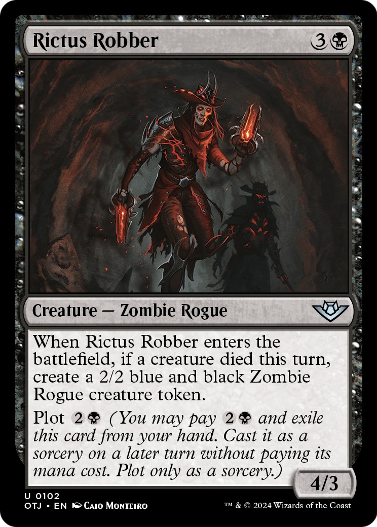 2024 Magic: The Gathering Outlaws of Thunder Junction 2024 Magic: The Gathering Outlaws of Thunder Junction #102 trading card