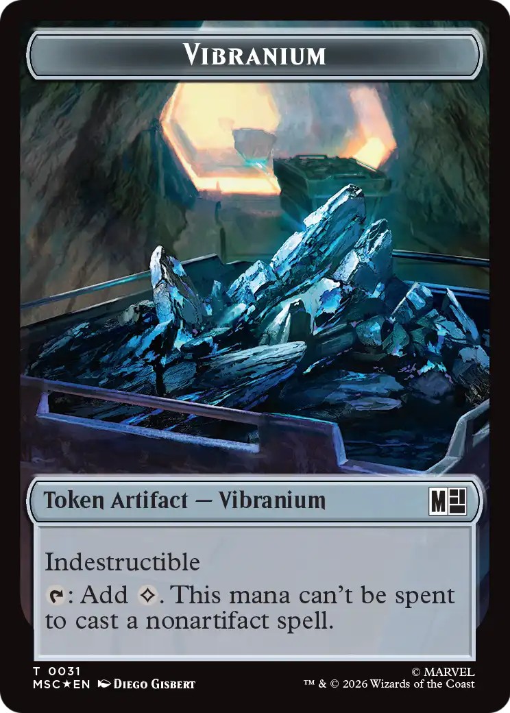 2026 Magic: The Gathering Marvel Super Heroes Commander Tokens 2026 Magic: The Gathering Marvel Super Heroes Commander Tokens