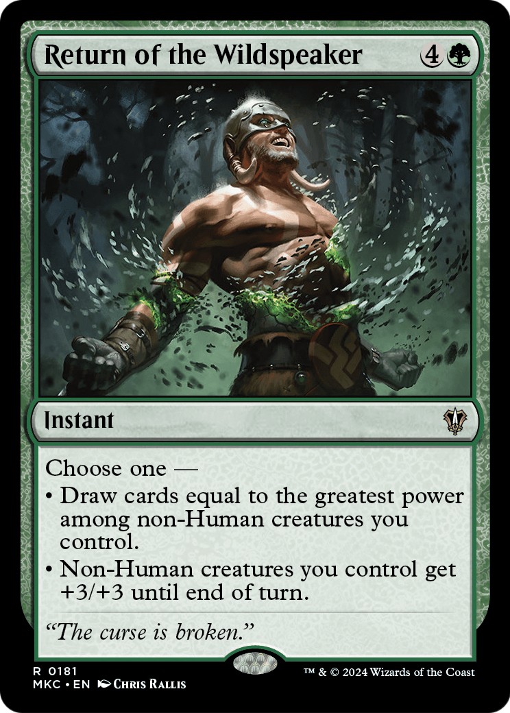 2024 Magic: The Gathering Murders at Karlov Manor 2024 Magic: The Gathering Murders at Karlov Manor #181 trading card