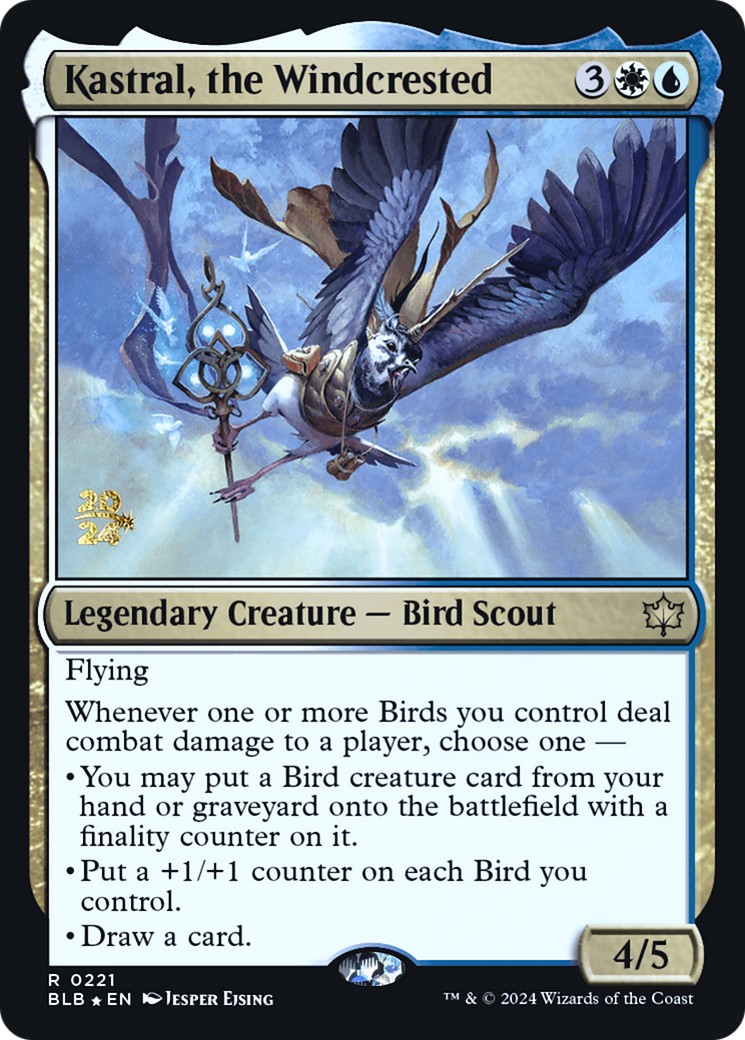 2024 Magic: The Gathering Bloomburrow Promos 2024 Magic: The Gathering Bloomburrow Promos #221s trading card