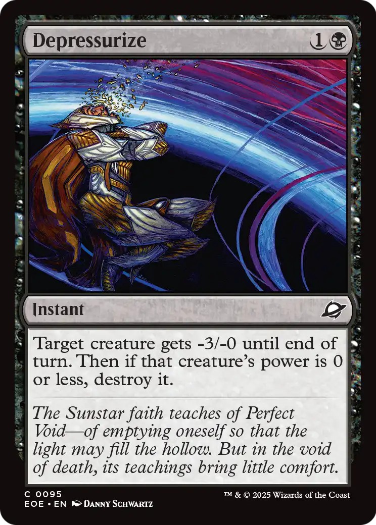 2025 Magic: The Gathering Edge of Eternities 2025 Magic: The Gathering Edge of Eternities #95 trading card