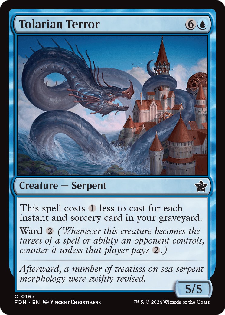 2024 Magic: The Gathering Foundations 2024 Magic: The Gathering Foundations #167 trading card