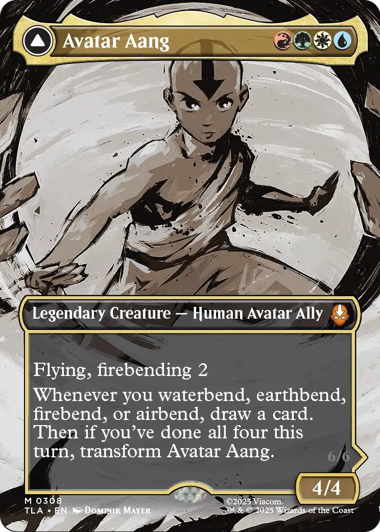 2025 Magic: The Gathering Avatar: The Last Airbender 2025 Magic: The Gathering Avatar: The Last Airbender #308 trading card