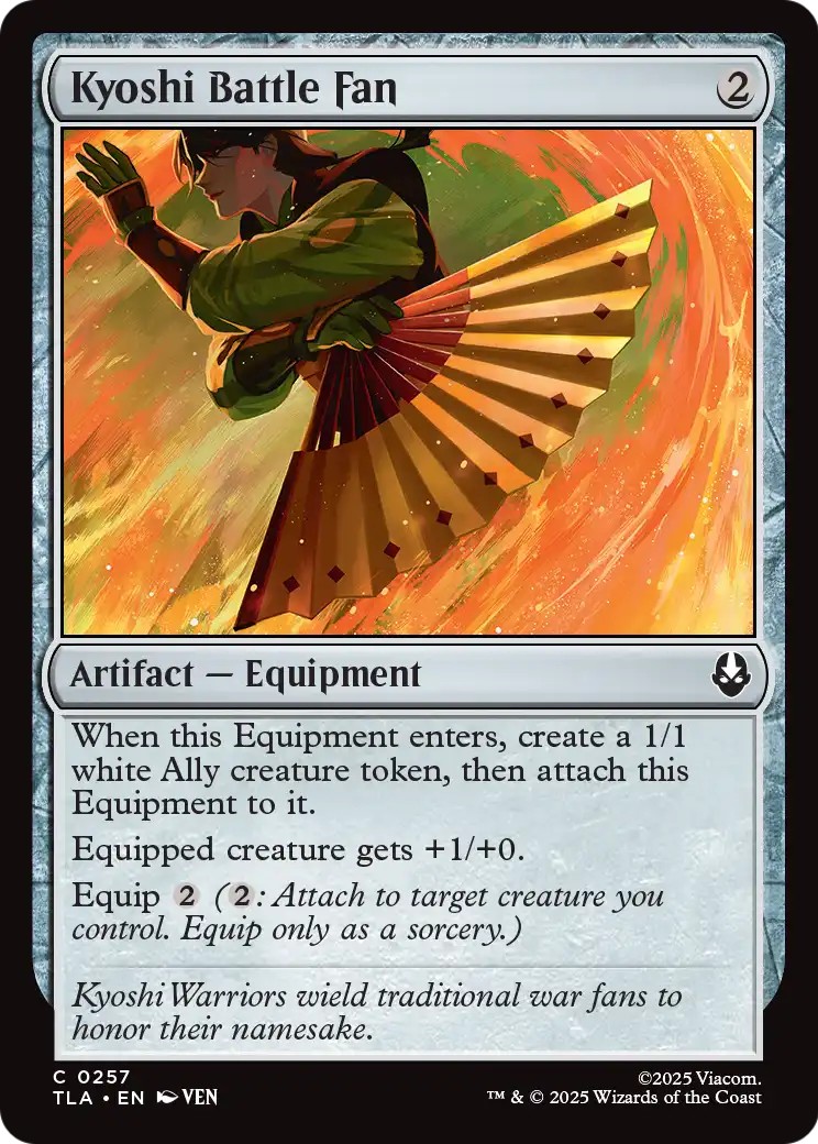 2025 Magic: The Gathering Avatar: The Last Airbender 2025 Magic: The Gathering Avatar: The Last Airbender #257 trading card