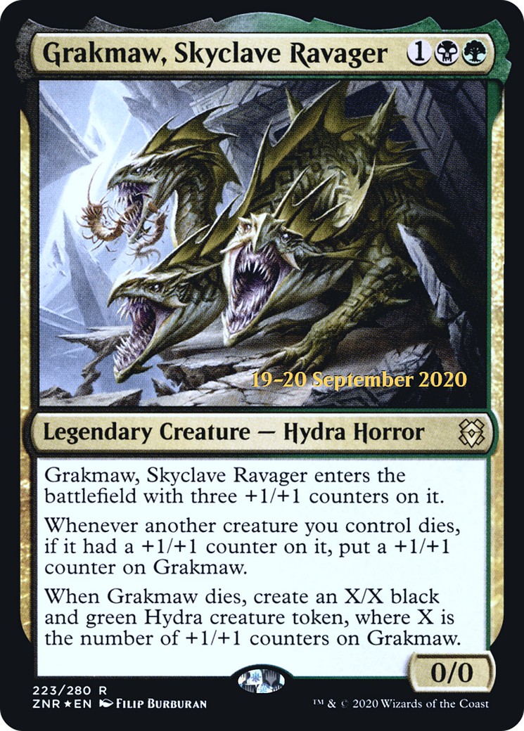 2020 Magic: The Gathering Zendikar Rising Promos 2020 Magic: The Gathering Zendikar Rising Promos #223s trading card