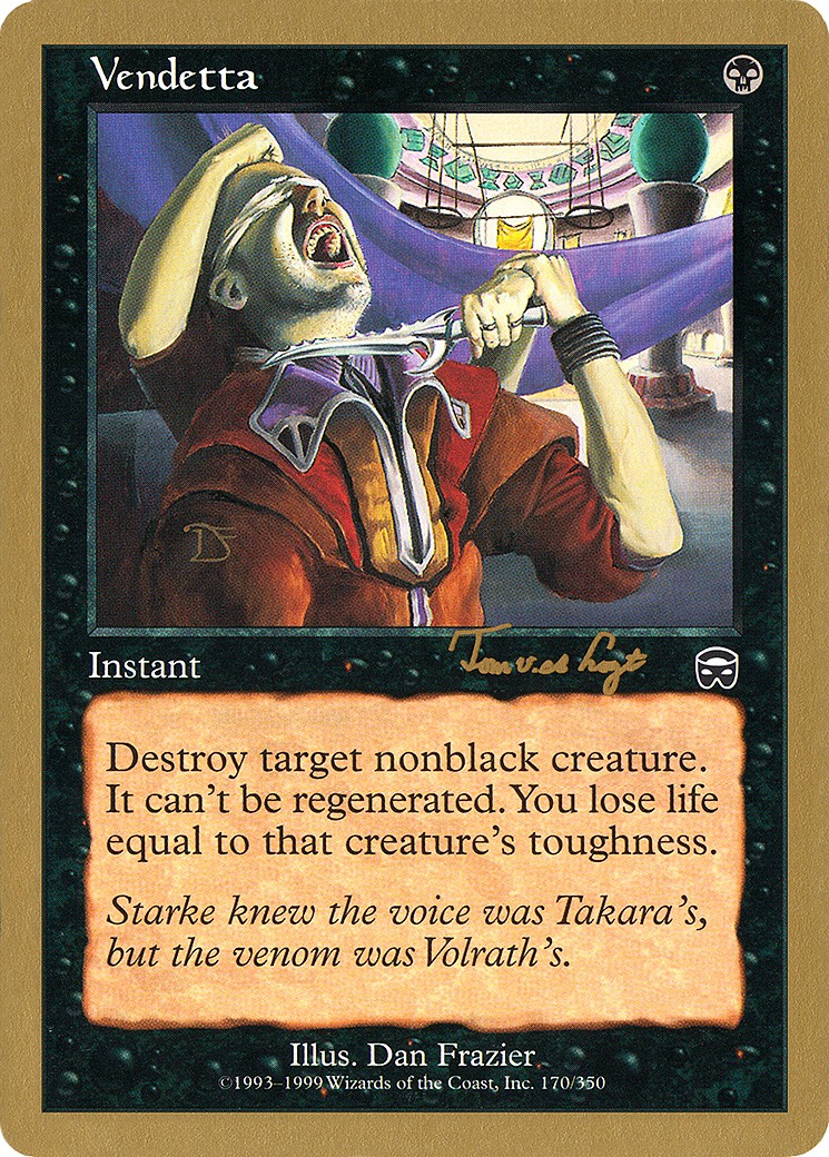 2001 Magic: The Gathering World Championship Decks 2001 Magic: The Gathering World Championship Decks #tvdl170 trading card