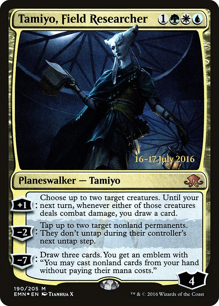 2016 Magic: The Gathering Eldritch Moon Promos 2016 Magic: The Gathering Eldritch Moon Promos #190s trading card