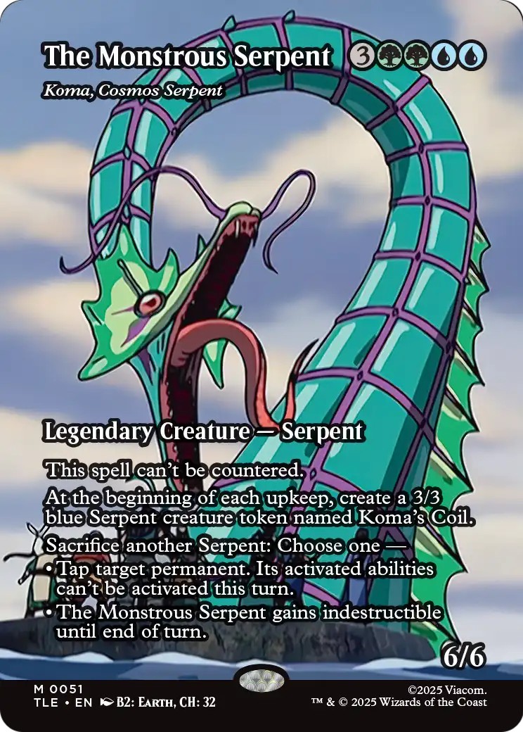 2025 Magic: The Gathering Avatar: The Last Airbender Eternal 2025 Magic: The Gathering Avatar: The Last Airbender Eternal #51