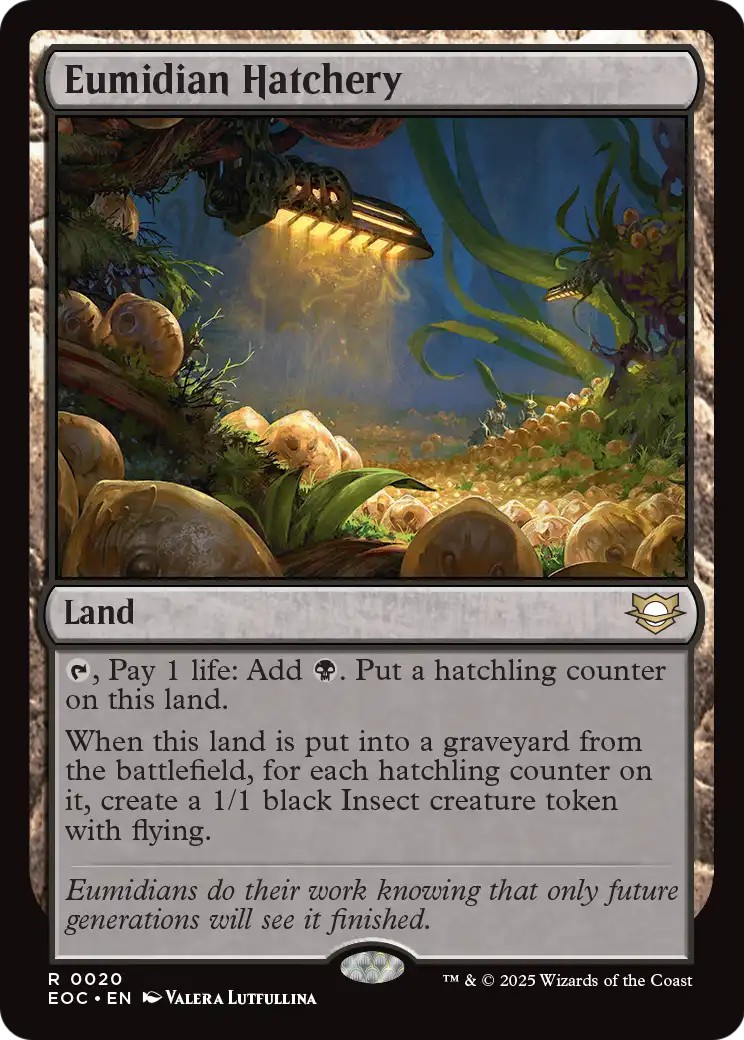 2025 Magic: The Gathering Edge of Eternities 2025 Magic: The Gathering Edge of Eternities #20 trading card