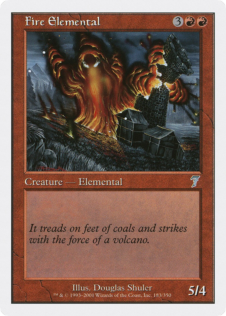 2001 Magic: The Gathering Seventh Edition 2001 Magic: The Gathering Seventh Edition #183 trading card