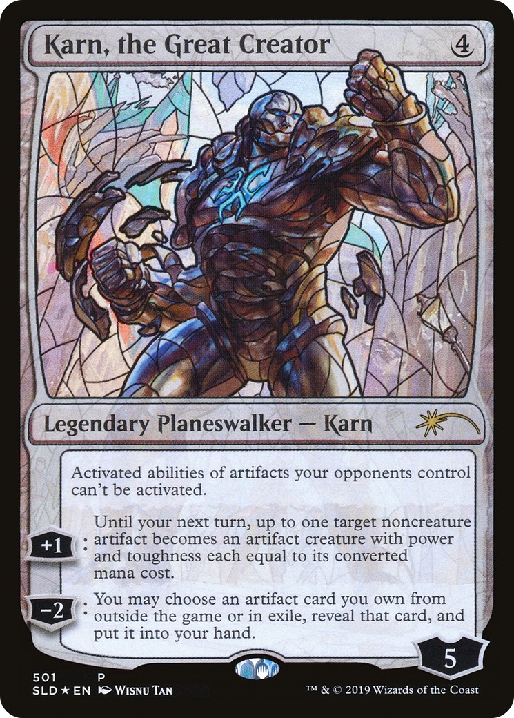 2021 Magic: The Gathering Secret Lair Drop 2021 Magic: The Gathering Secret Lair Drop #501 trading card