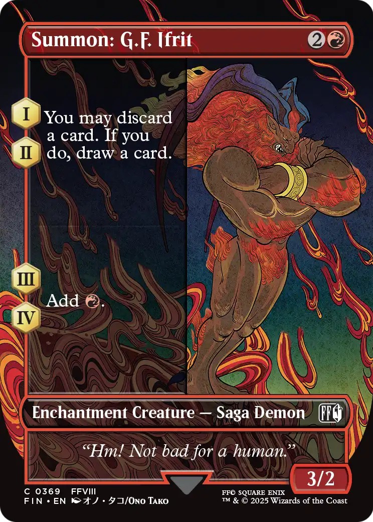 2025 Magic: The Gathering Final Fantasy 2025 Magic: The Gathering Final Fantasy #369 trading card