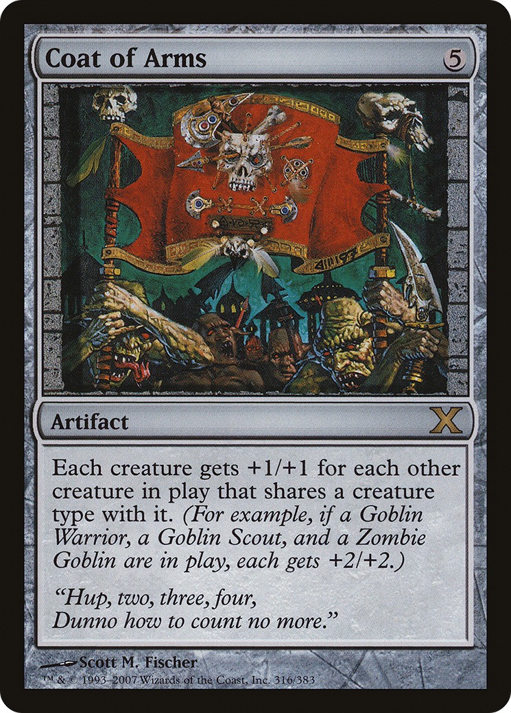 2007 Magic: The Gathering Tenth Edition 2007 Magic: The Gathering Tenth Edition #316 trading card