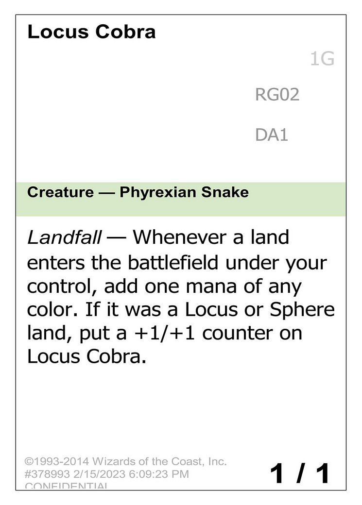 Locus Cobra - Image 1