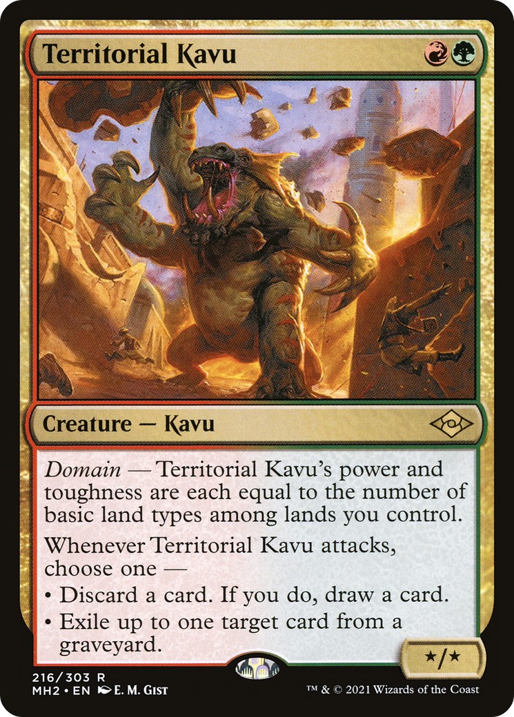 2021 Magic: The Gathering Modern Horizons 2 2021 Magic: The Gathering Modern Horizons 2 #216 trading card