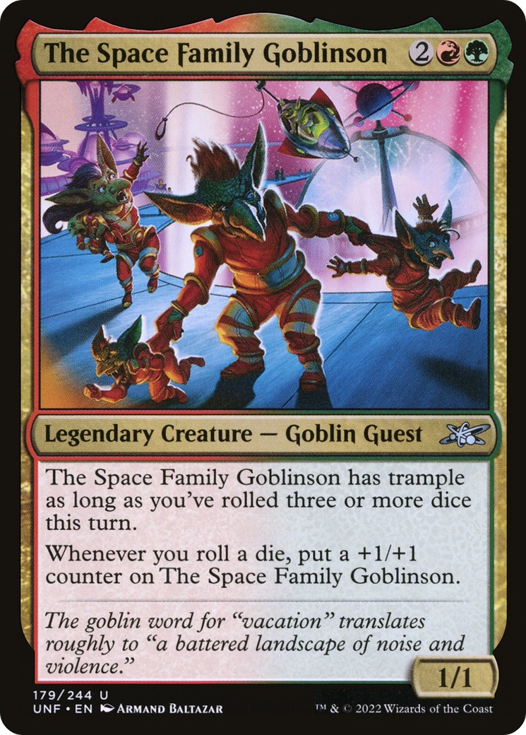 2022 Magic: The Gathering Unfinity 2022 Magic: The Gathering Unfinity #179 trading card
