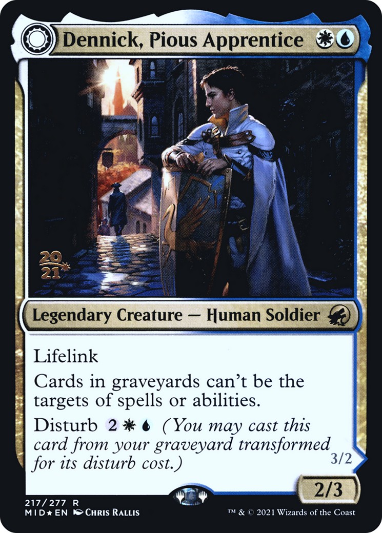 2021 Magic: The Gathering Innistrad: Midnight Hunt Promos 2021 Magic: The Gathering Innistrad: Midnight Hunt Promos #217s tra