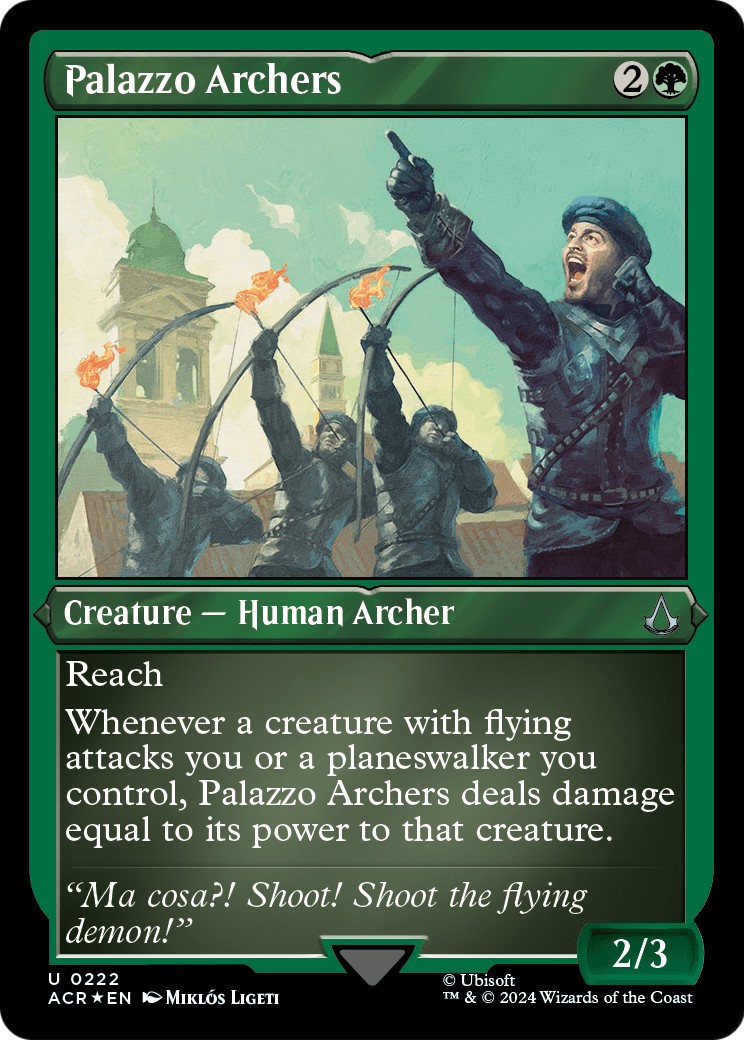 2024 Magic: The Gathering Assassin's Creed 2024 Magic: The Gathering Assassin's Creed #222 trading card