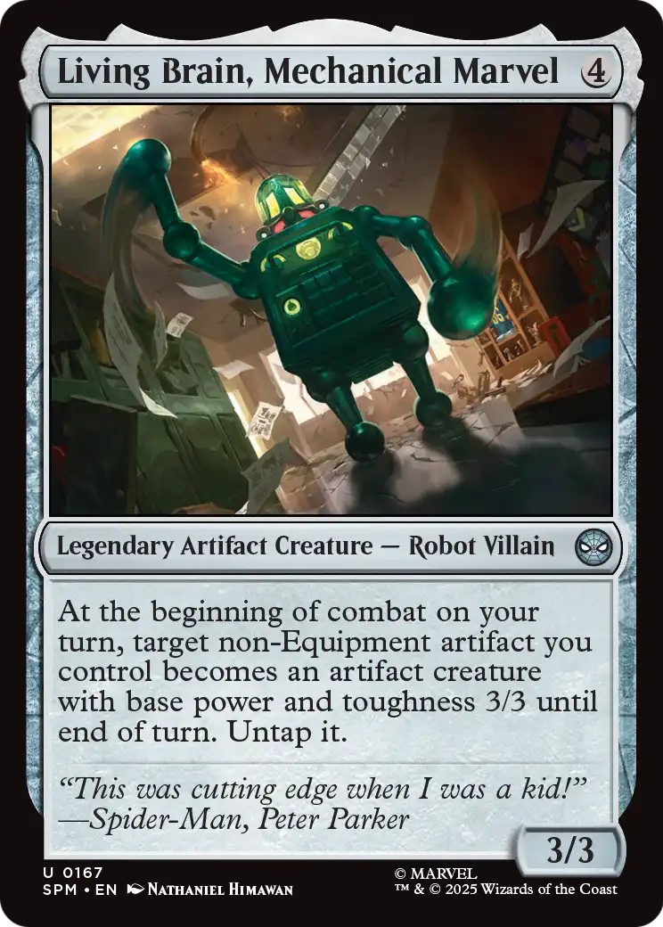 2025 Magic: The Gathering Marvel's Spider-Man 2025 Magic: The Gathering Marvel's Spider-Man #167 trading card