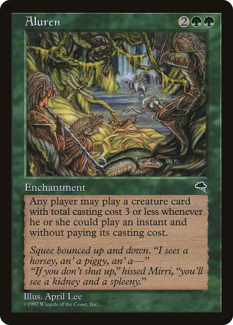 1997 Magic: The Gathering Tempest 1997 Magic: The Gathering Tempest #213 trading card