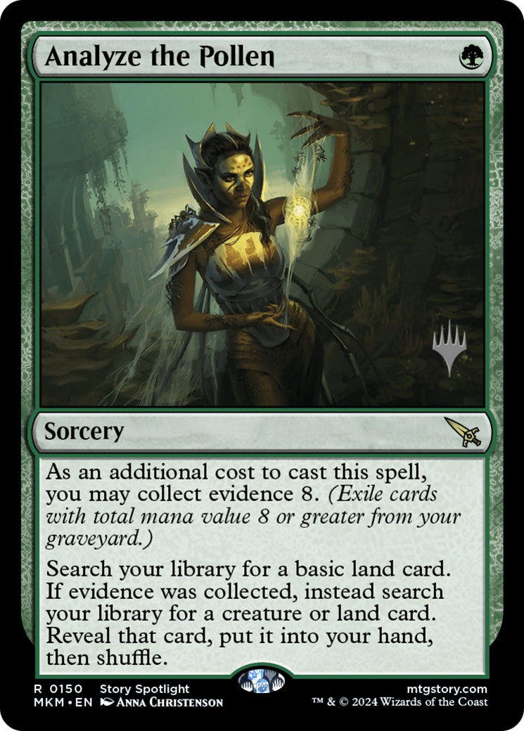 2024 Magic: The Gathering Murders at Karlov Manor Promos 2024 Magic: The Gathering Murders at Karlov Manor Promos #150p tradi