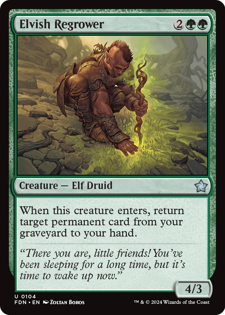 2024 Magic: The Gathering Foundations 2024 Magic: The Gathering Foundations #104 trading card