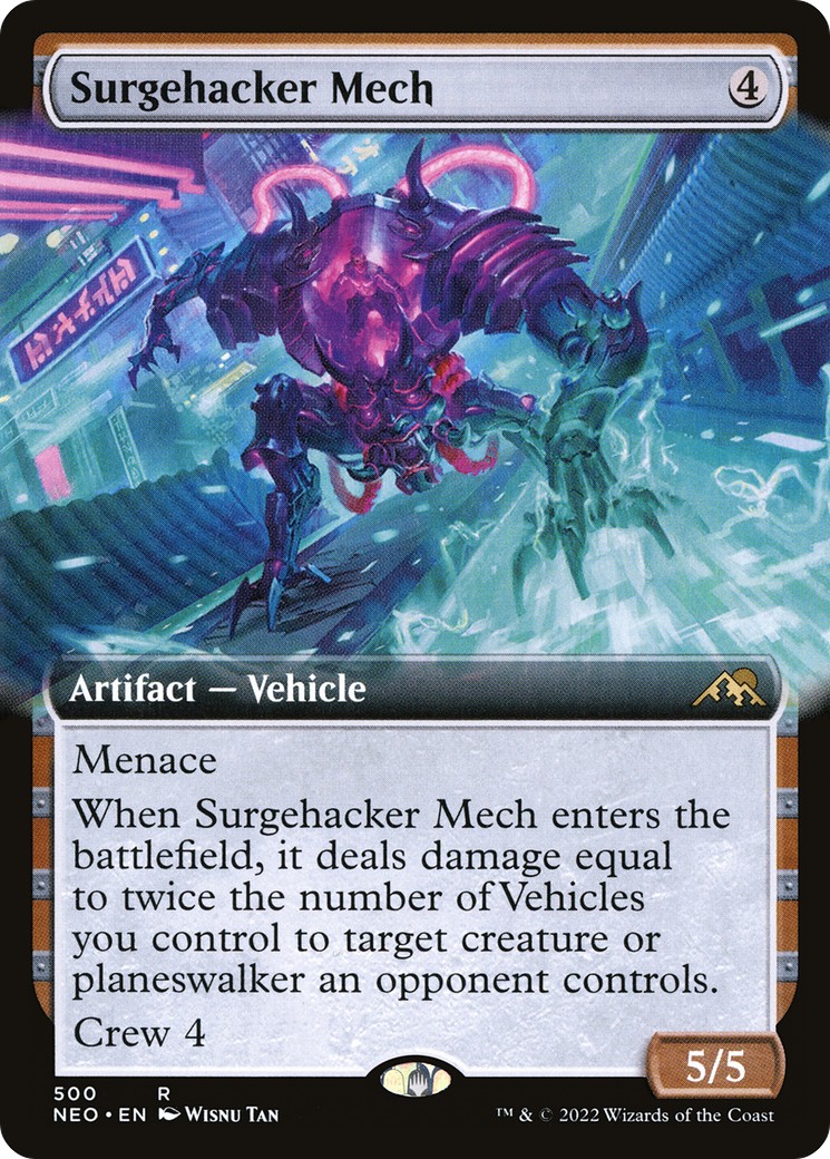 2022 Magic: The Gathering Kamigawa: Neon Dynasty 2022 Magic: The Gathering Kamigawa: Neon Dynasty #500 trading card