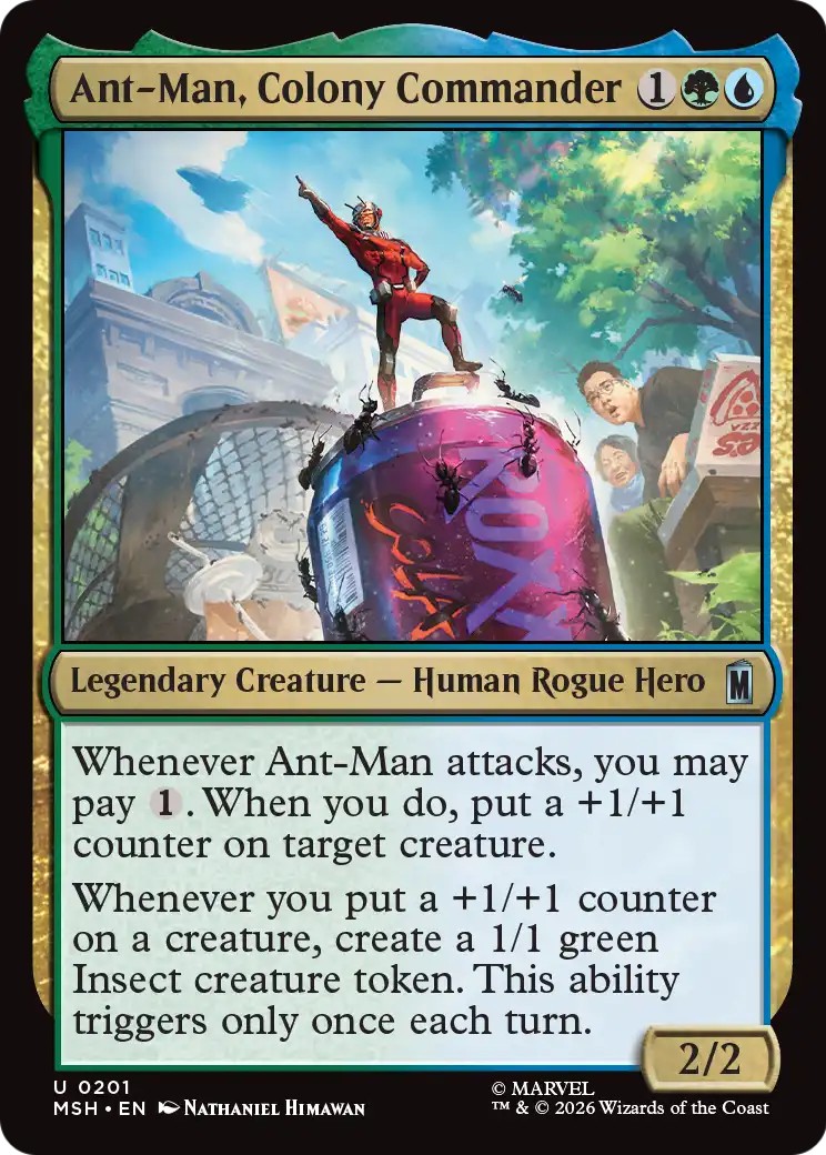 2026 Magic: The Gathering Marvel Super Heroes 2026 Magic: The Gathering Marvel Super Heroes #201 trading card