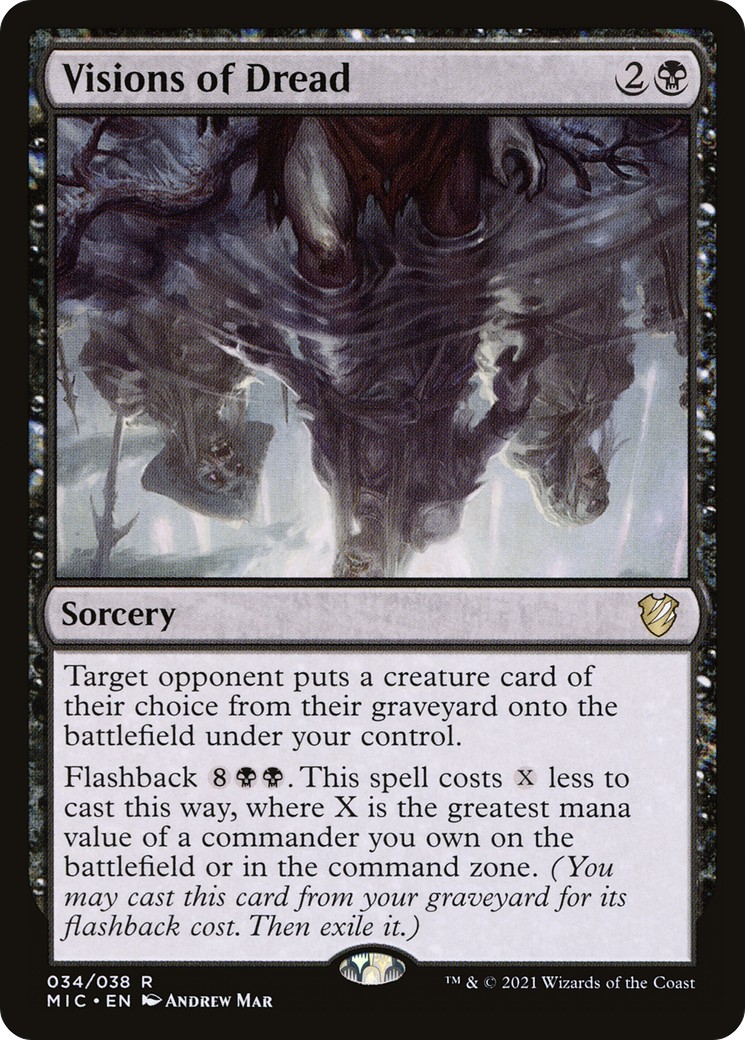 2021 Magic: The Gathering Midnight Hunt 2021 Magic: The Gathering Midnight Hunt #34 trading card