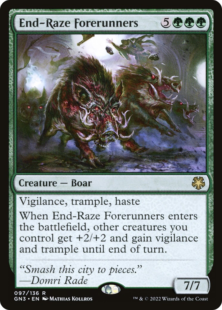 2022 Magic: The Gathering Game Night: Free-for-All 2022 Magic: The Gathering Game Night: Free-for-All #97 trading card