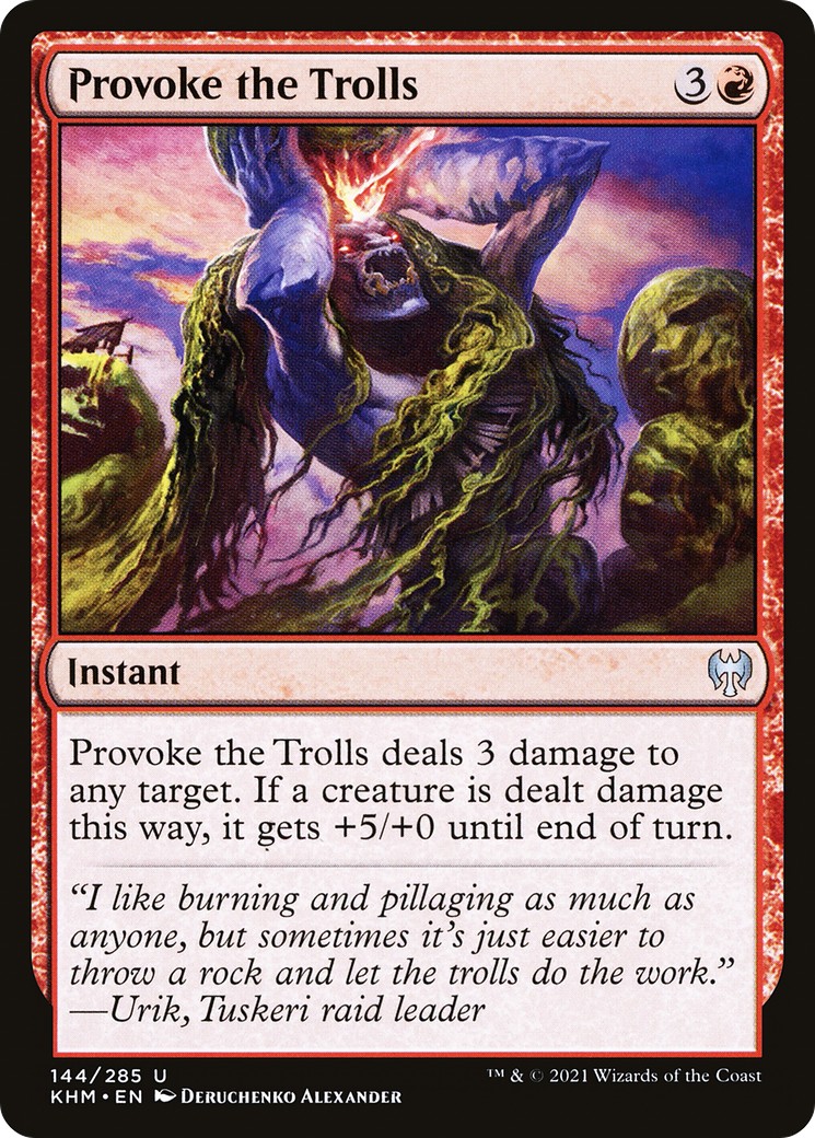 2021 Magic: The Gathering Kaldheim 2021 Magic: The Gathering Kaldheim #144 trading card