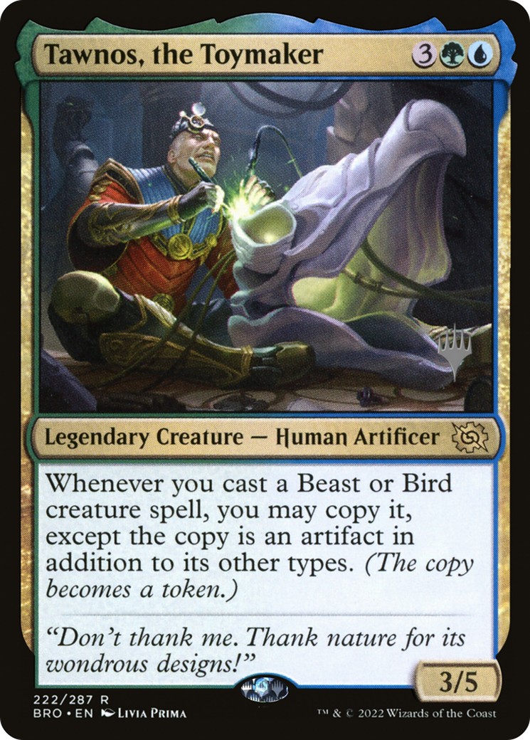 2022 Magic: The Gathering The Brothers' War Promos 2022 Magic: The Gathering The Brothers' War Promos #222p trading card
