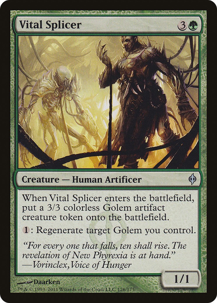 2011 Magic: The Gathering New Phyrexia 2011 Magic: The Gathering New Phyrexia #126 trading card