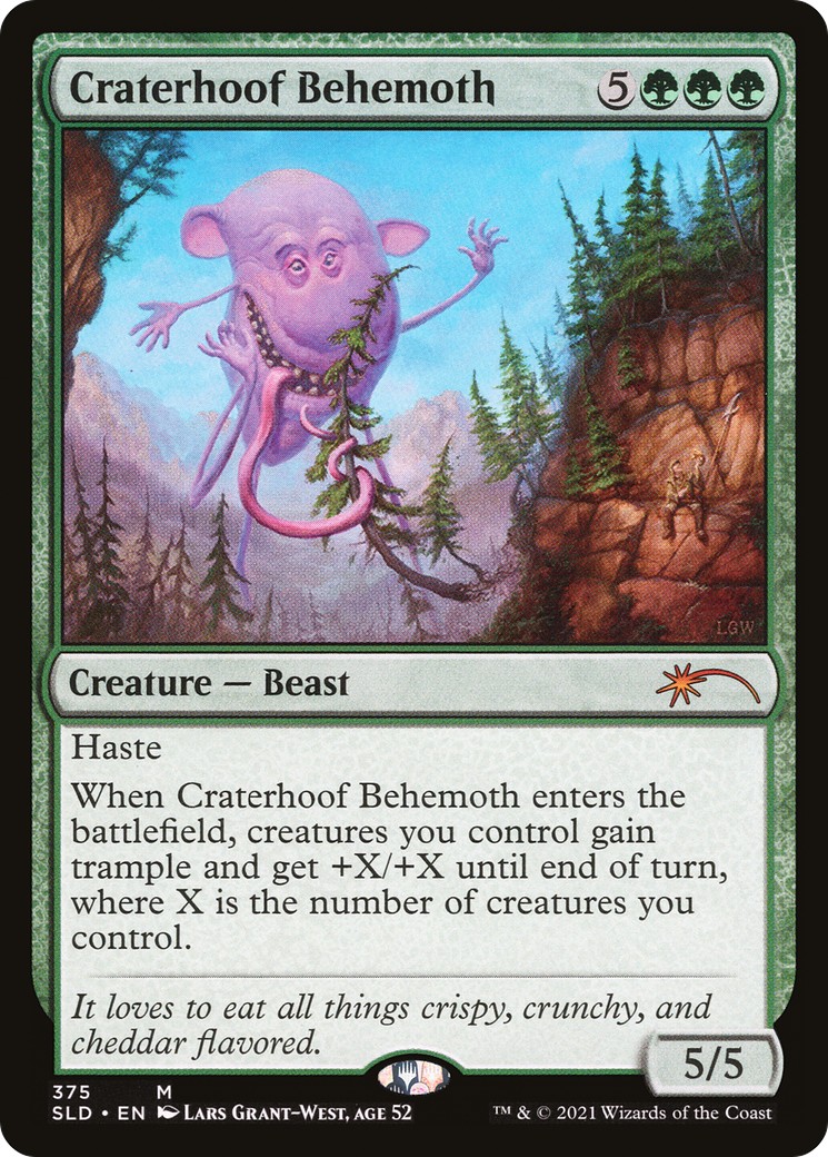 2021 Magic: The Gathering Secret Lair Drop 2021 Magic: The Gathering Secret Lair Drop #375 trading card