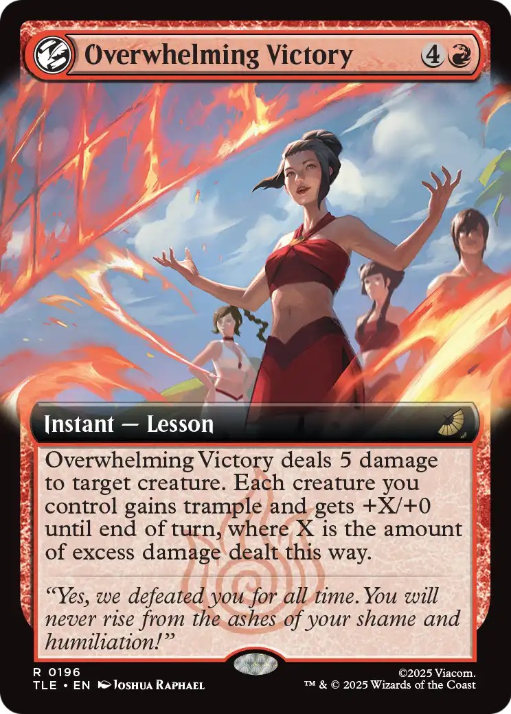 2025 Magic: The Gathering Avatar: The Last Airbender Eternal 2025 Magic: The Gathering Avatar: The Last Airbender Eternal #19