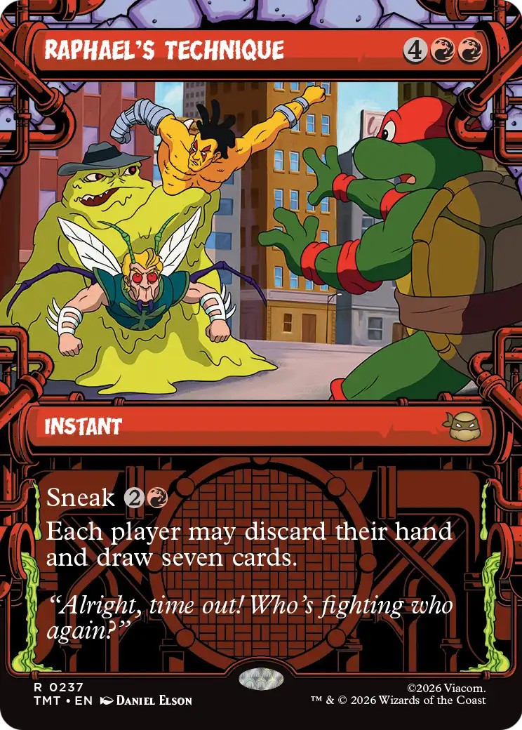 2026 Magic: The Gathering Teenage Mutant Ninja Turtles 2026 Magic: The Gathering Teenage Mutant Ninja Turtles #237 trading ca
