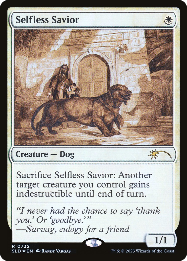 2023 Magic: The Gathering Secret Lair Drop 2023 Magic: The Gathering Secret Lair Drop #732 trading card