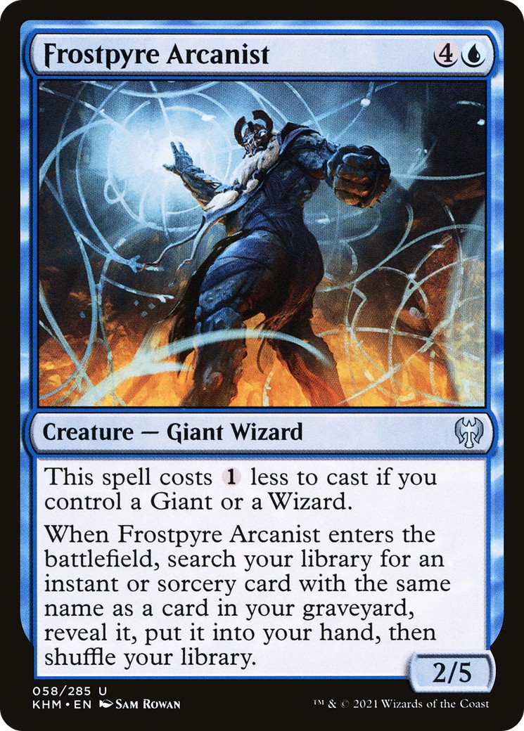 2021 Magic: The Gathering Kaldheim 2021 Magic: The Gathering Kaldheim #58 trading card