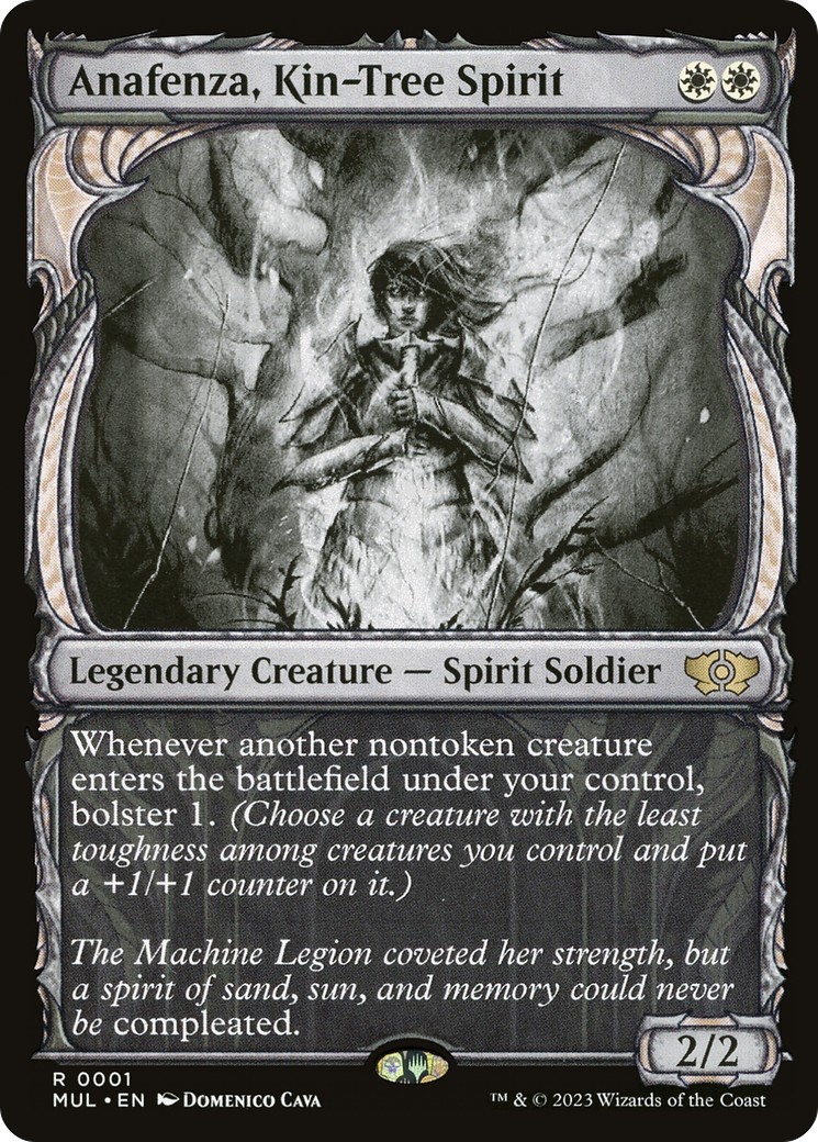 2023 Magic: The Gathering Multiverse Legends Anafenza, Kin-Tree Spirit #1 trading card