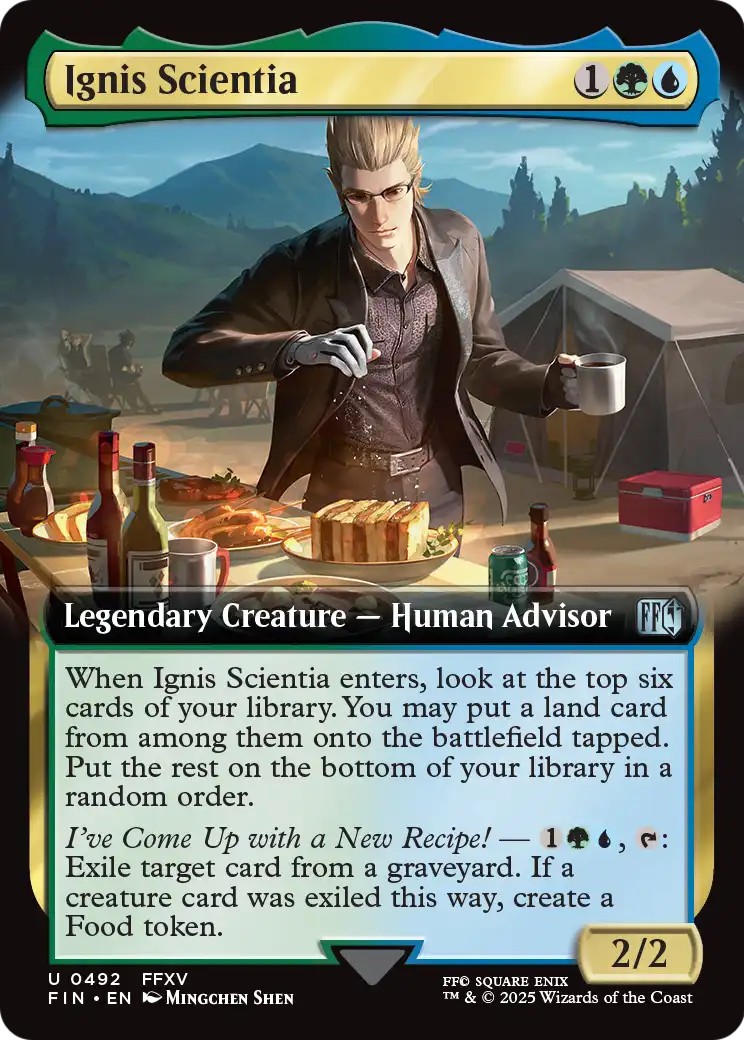 2025 Magic: The Gathering Final Fantasy 2025 Magic: The Gathering Final Fantasy #492 trading card
