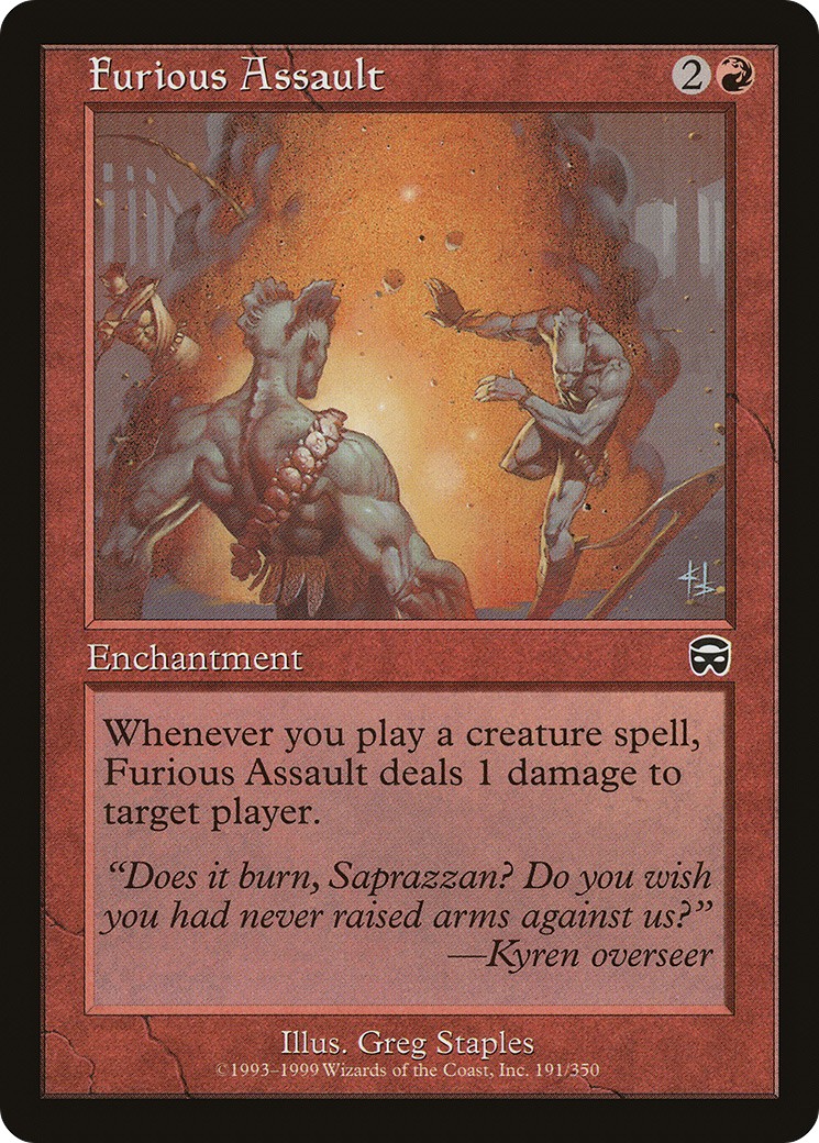 1999 Magic: The Gathering Mercadian Masques 1999 Magic: The Gathering Mercadian Masques #191 trading card