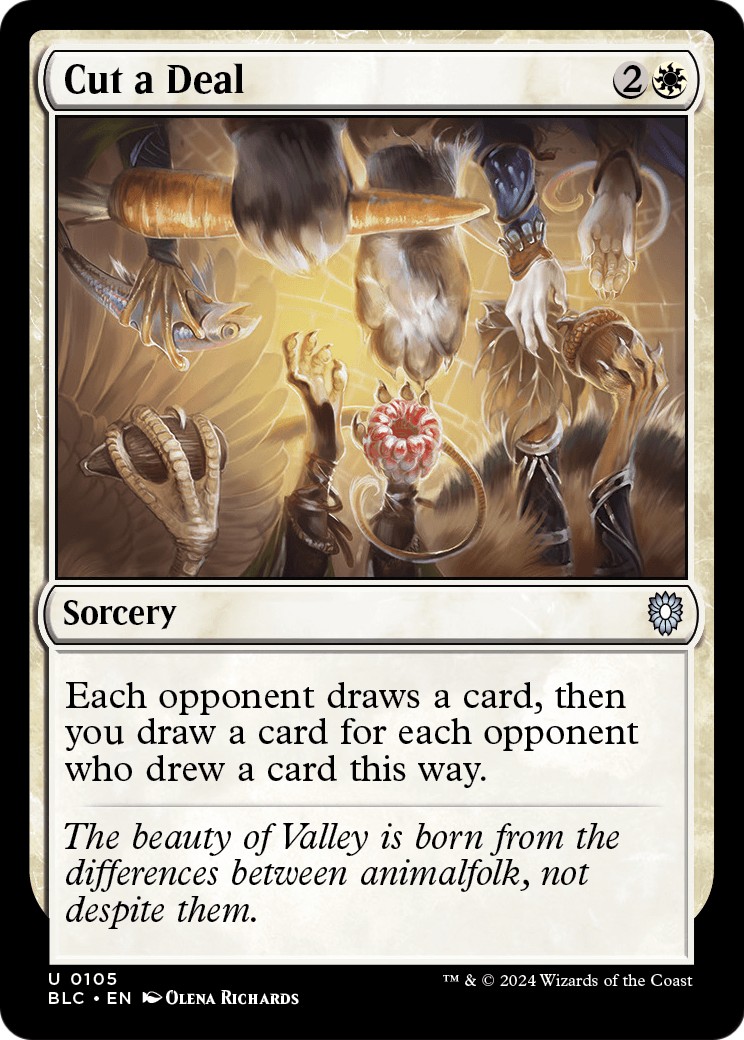 2024 Magic: The Gathering Bloomburrow 2024 Magic: The Gathering Bloomburrow #105 trading card