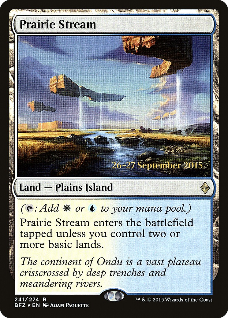 2015 Magic: The Gathering Battle for Zendikar Promos 2015 Magic: The Gathering Battle for Zendikar Promos #241s trading card